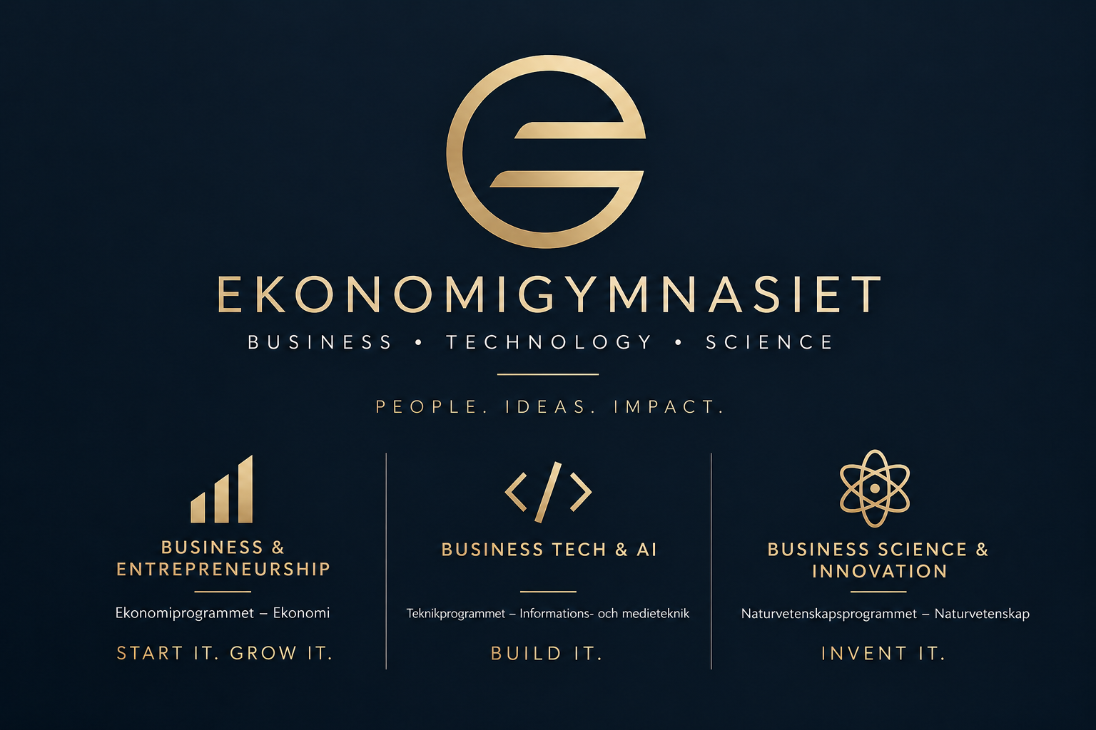 Ekonomigymnasiets logotyp